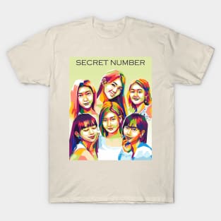 secret number pop art T-Shirt